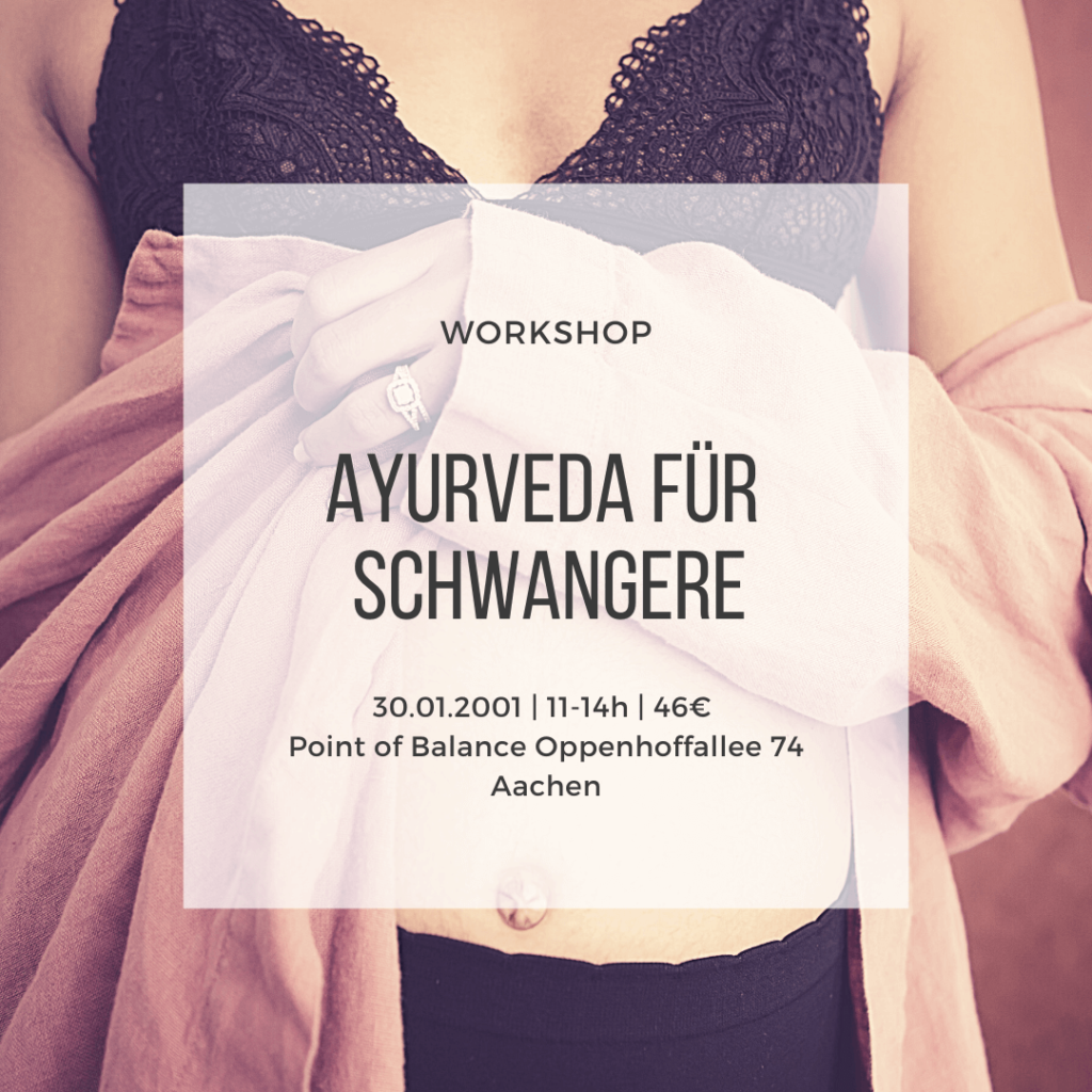 Ayurveda Workshop für die Schwangerschaft